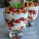 Mini Strawberry Yogurt Parfaits