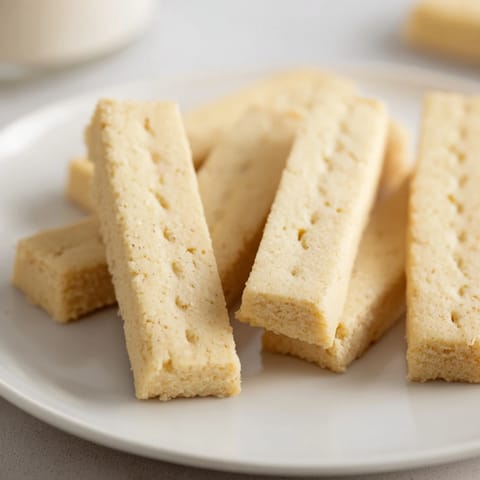 Buttery Crumbly Shortbread Cookies
