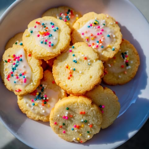 Warm, golden butter cookies cooling on a wire rack, ready for colorful icing.