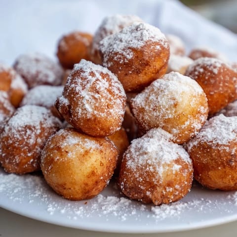 Irresistible bite-sized fried dough