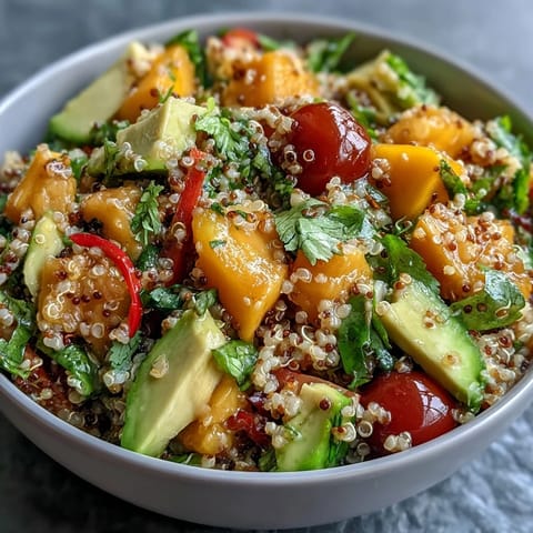 Tropical Mango Avocado Quinoa