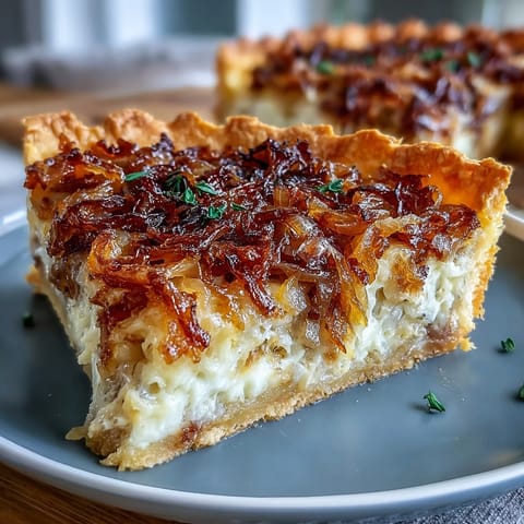 Caramelized Onion Gruyere Tart