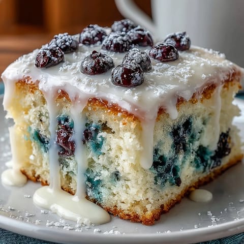 Baby Shower Blueberry Lemon