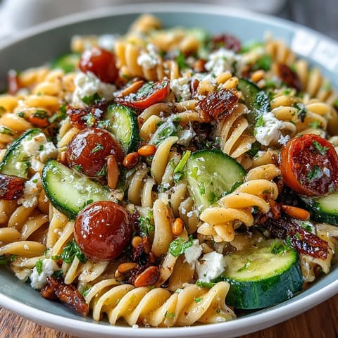 Lemon Vinaigrette Pasta Salad