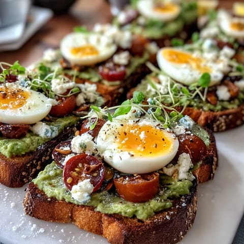 Spring Brunch Avocado Toast