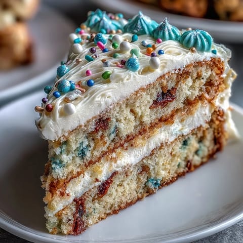 Class of 2026 Confetti Cake