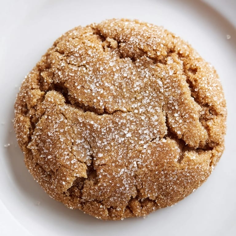 Beautifully textured soft ginger cookies, highlighting perfect cracks, ideal for gifting or a dessert spread.