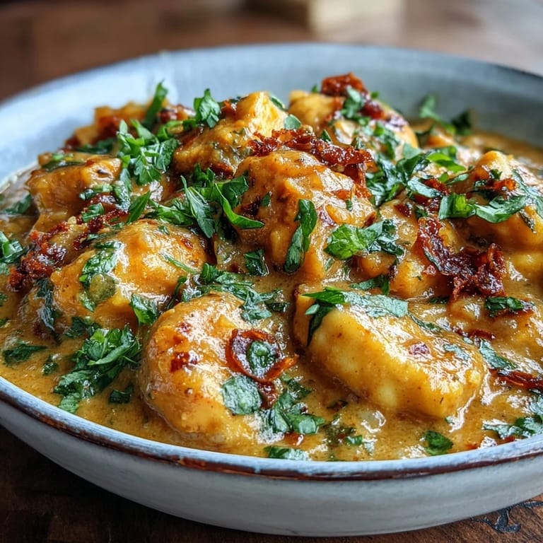 Family-style Easy Chicken Curry beside warm naan bread, perfect for weeknight dipping and sharing.