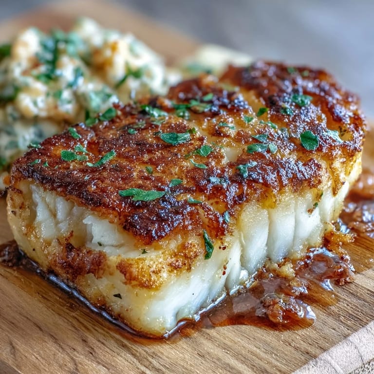 Savory catfish fillets seasoned with Cajun spices, fried to perfection, and paired with zesty homemade remoulade sauce for dipping.  